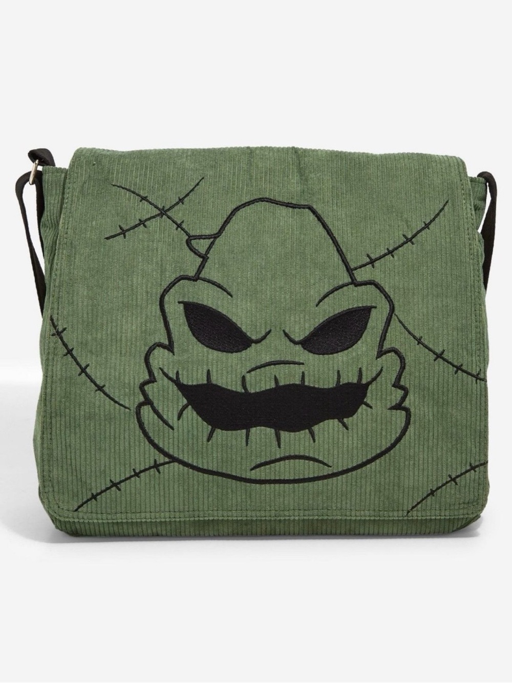 Oogie Boogie The Nightmare Before Christmas Corduroy Messenger Bag